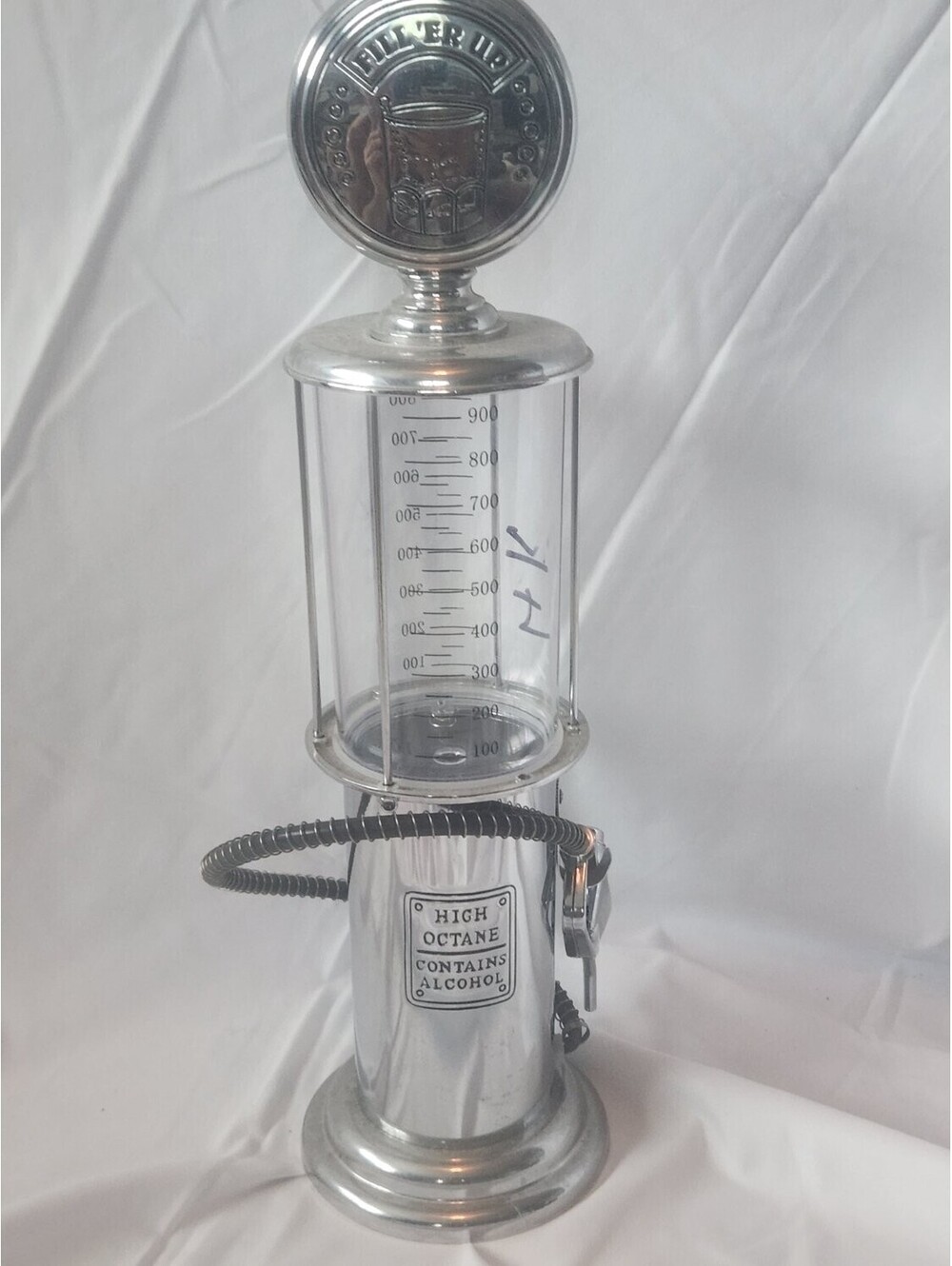 Retro Gas Pump Liquor Dispenser Fill Er Up High Octane 900ml